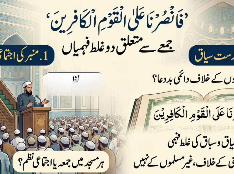 "فانصرنا علی القوم الکافرین"